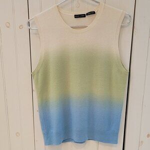 Bergdorf Goodman Gradient Cashmere Sweater Vest